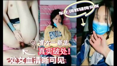 超真實破處紀實，處女血清晰可見【完整版53分鍾已上傳下面簡階】