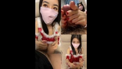 情趣裝精油打飛機和足交（完整版露臉做愛）