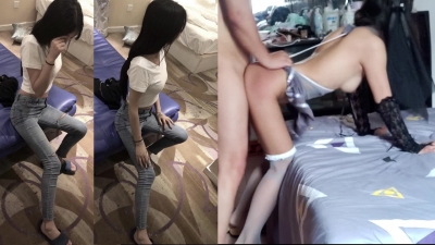 站着讓男朋友後入，被幹爽了瘋狂抽打我的屁股