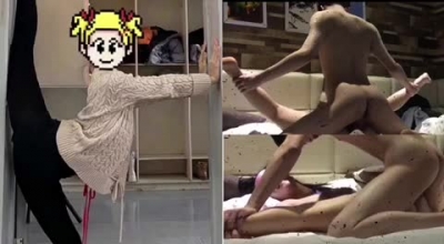 174cm一字馬女神 身子軟 背着男朋友來找我