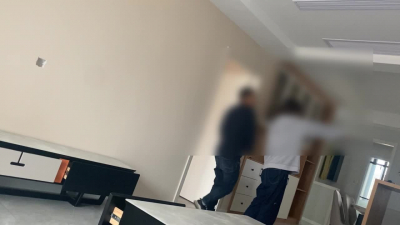 真實偷情現場！老公剛出門買裝修材料老婆就被操了！（真實綠帽！）