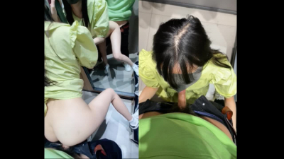 不行旁邊還有人試衣服刺激的很對着鏡子後入她