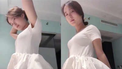 高顔值反差幼師女友