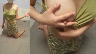 豪乳亂顫，玩弄巨乳少婦的乳頭，BB好緊好深，最後操到求饒！