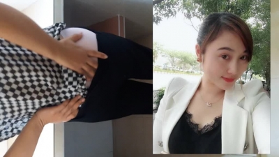去鄰居家幫她搬東西，結果把她按在窗前後入了她，大屁股超爽