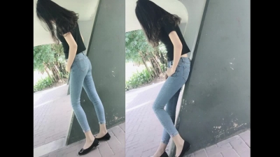 街拍途中突然發情，拉回家換上護士服好好幹一頓