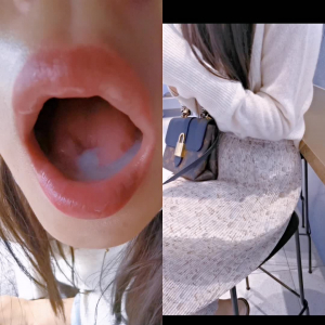 [原創]宜家商場路邊口爆吞精，美女說射太多了
