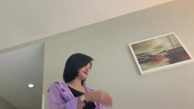 真實偷情非常害羞的人妻，第一部