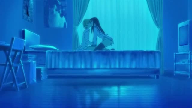 [卡通A片]唯美亂倫百合H動畫秋日天空～葵蒼空對巨乳秋姐亞希的御姐亂倫姐弟性愛和妹妹奈美的兄妹不倫關係～姊姊穿著布魯馬運動短褲超萌的 