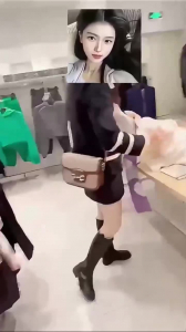 帶她去商場買幾件衣服在更衣室看見她完美的身材沒忍住在裏面啪啪
