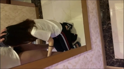 真實良家，鏡子前被我口暴的小騷逼