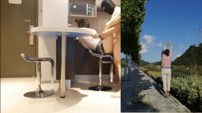 偶遇喜愛晨練的人妻下部