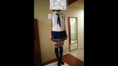 健身女神學生裝play彩色丁字褲