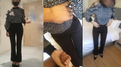 風韻老闆娘風騷又開放，控制不住要上她