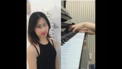 良家鋼琴才女被我帶回房間草