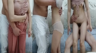 勾引調戲鄰家大三學妹 腰細臀大